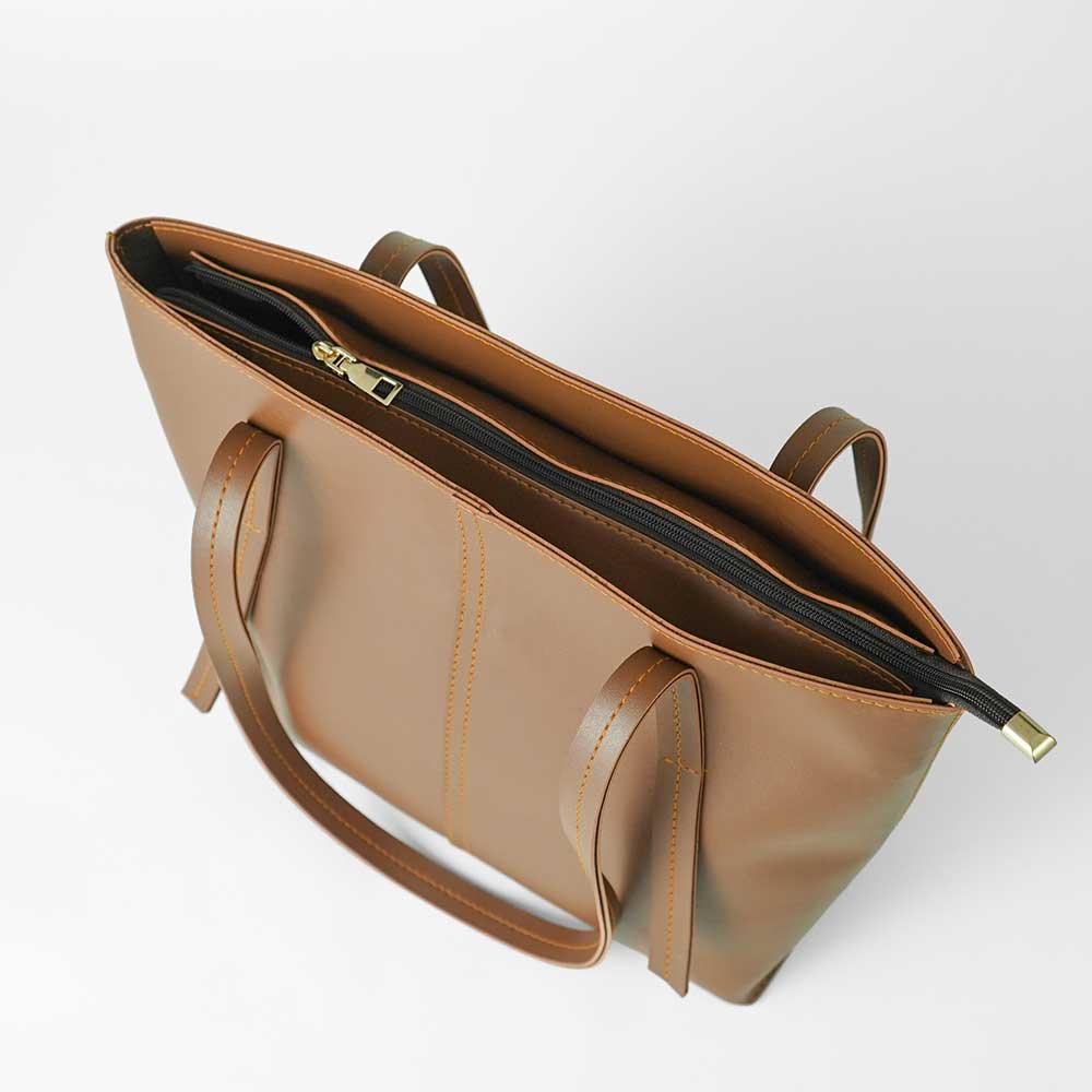 Glitz Bag – Brown Set of 3 HerChoice