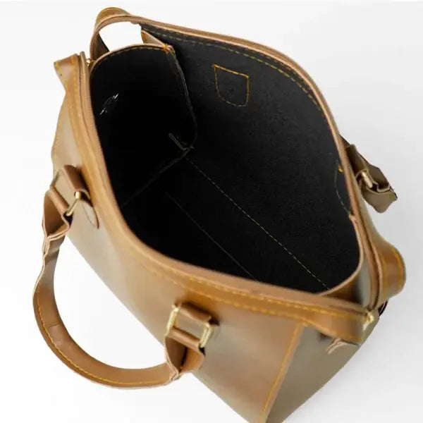 Smart Bag Set of 3 Brown HerChoice