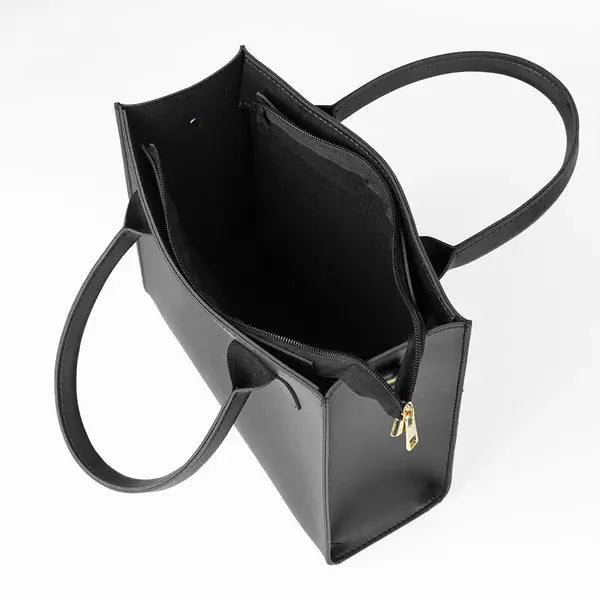 Trendy Bag Set of 3-Black HerChoice