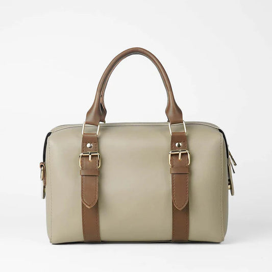 Zara Bag – Beige & Brown HerChoice