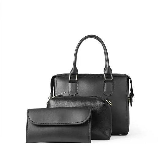 Smart Bag Set of 3 Black HerChoice