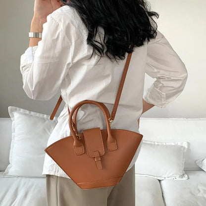 Vintage Korean Designer Handbag Brown HerChoice