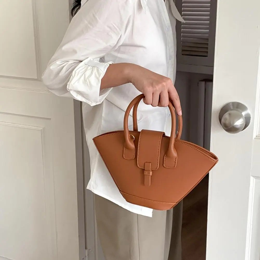 Vintage Korean Designer Handbag Brown HerChoice