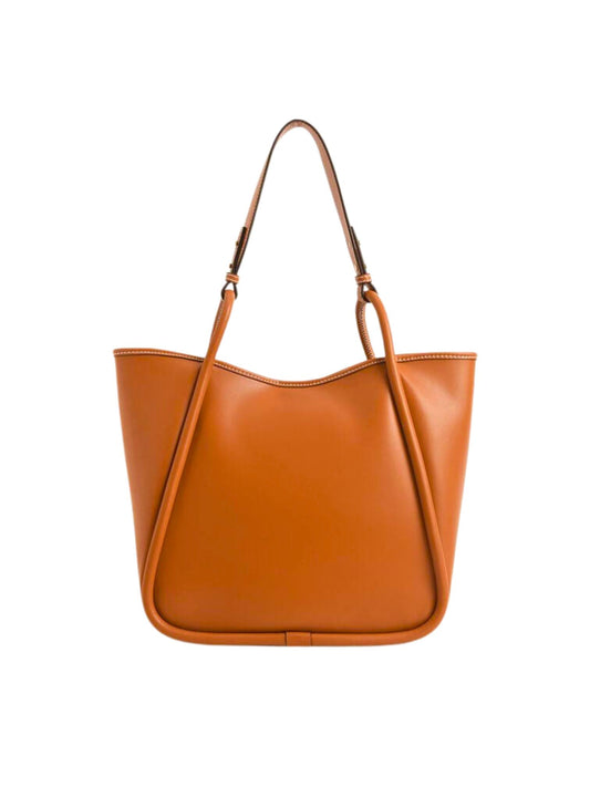 Buzz Slouchy Tote Bag Brown HerChoice