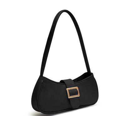 Aura Shoulder Bag — Black